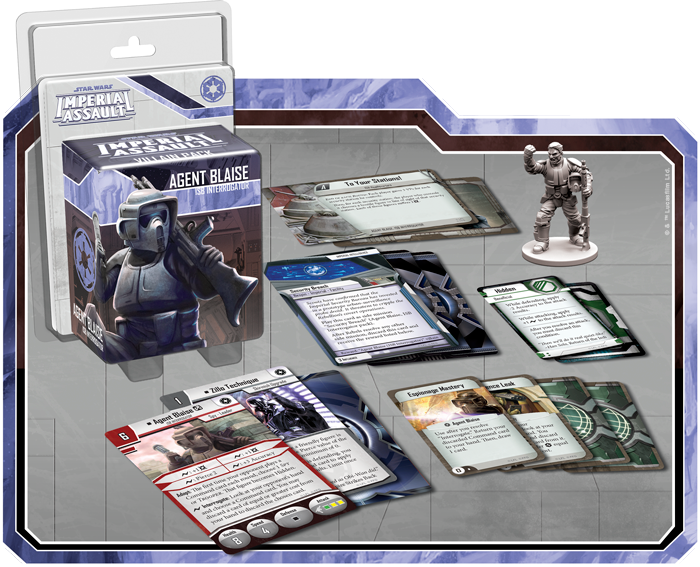 Star Wars : Imperial Assault - Agent Blaise Villain Pack